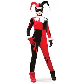 Harley Quinn Jumpsuit ADULT BUY